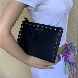 Michael kors studded clutch wristlet